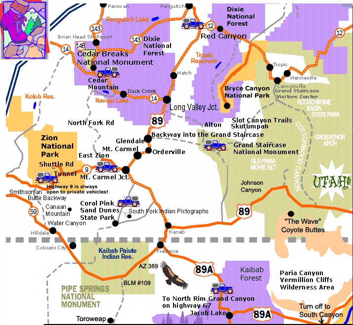 Utah Map